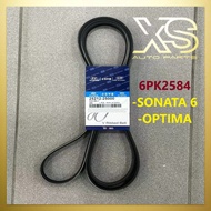 FAN BELT / V RIBBED BELT (ORIGINAL) NAZA RONDO / SONATA NF / OPTIMA MG / TUCSON (6PK2584) 25212-2500