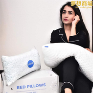 贏雙百貨店ztd#2高貨防蟎碎記憶棉睡眠枕頭側睡