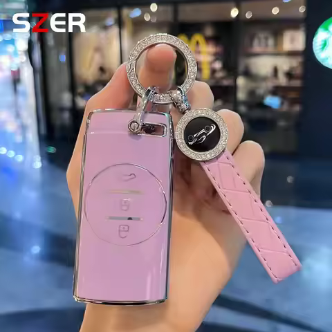 Shell Fob Keychain For Chery Tiggo 7 Pro 8 Pro Exeed Tiggo 2 3x Arrizo 5 Pro Gx 5x EQ7 TPU Car Remot