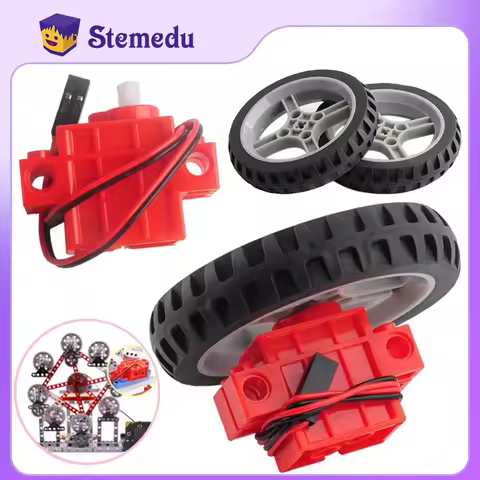 Geekservo 360 Degree Programmable Motor Compatible with legoeds RC Model Support kittenblock makecod