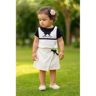 Toddler Gentle W0man 3pc set 1-7Y Girl, Tshirt, skirt, sleeveless top