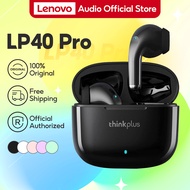 Lenovo Earbuds LP40 PRO And LP40 LP40S IPX5 True Wireless Earphone Bluetooth 5.1 HD Stereo Low Laten