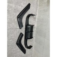 Suitable for 2013-2019 BMW M3M4F80F82 to V Style 3-Stage Rear Lip Carbon Fiber Material M4 Dedicated