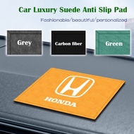 Honda Mugen New Advanced Suede Anti Slip Mat Dashboard Phone Pad Small Item Storage Car Interior Accessories for City Hrv Civic Wrv Brio BRV Fit Accord Vezel