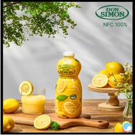 [Don Simon] Fresh Lemon Juice Squeezed Lemon Extract 100% Liquid NFC Lemon juice No Sugar 1L