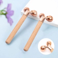 Wood Wood Gold Bar Wood Beauty Bar Replaceable Head Multi-function Lift Bar Beauty Makeup Tool