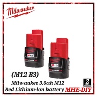 MILWAUKEE  M12™ 3.0Ah Compact Battery (M12B3)