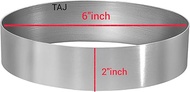 Taj Round Steel Cake Ring Pizza Base Cutter Cake Cut Outs 6 Inch