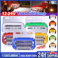 24V Led Light Truck Side Lamp Waterproof Truck Side Marker Indicator Light Super Bright Trailer Lorry Signal Lights