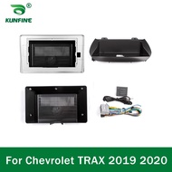 Car GPS Navigation Stereo For Chevrolet TRAX 2019 2020 Radio Fascias Panel Frame Fit 2Din 10 inch In