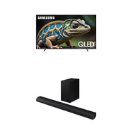 SAMSUNG 55-Inch Class QLED 4K Q60D Series Quantum HDR Smart TV (QN55Q60D, 2024 Model) B750D 5.1ch So