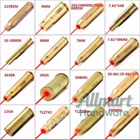 All copper. 223REM 5.56mm red laser aiming instrument, outdoor laser level calibration instrument, m