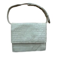 BUCKS & LEATHER GENUINE CROCO LEATHER BAG