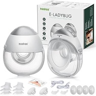 haakaa E-Ladybug Wearable Electric Breast Pump – Ultra-Slim Hands-Free Pump, 3 Modes & 12 Suction Le