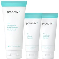 Proactiv+ 3 Step Advanced Skincare Acne Treatment Salicylic Acid Face Wash, Benzoyl Peroxide Pore Mi