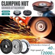 [Finevips1] 3x Angle Grinder Flange Nut Heavy Duty for Replacement Fixing Cutting Discs