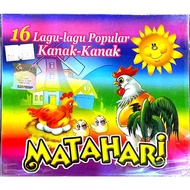 VCD Original 16 Lagu Popular Kanak - Kanak Matahari - Anime Education