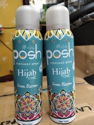 posh perfume spray hijab green blossom 150ml minyak wangi
