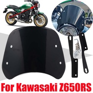 For KAWASAKI Z650RS Z650 Z 650 RS Z 650RS Retro Windscreen Windshield Wind Screen Deflector Cover Gu