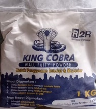 wall putty powder / tepung dempul king cobra