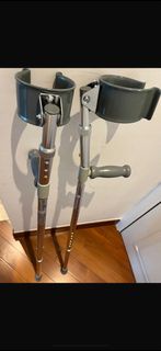 鋁質前臂撑拐杖一對