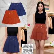 MS 7156 Skirt Cln Fashion Cotton BKK thick good stretch byk