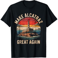 Funny Sf Rock Alcatraz Shirt Make Alcatraz Great Again T-Shirt Mans