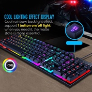 FIREWOLF K20 K25 Rainbow LED Gaming Keyboard Multi-Media Online Exclusive Edition