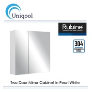 RUBINE Two Door Mirror Cabinet