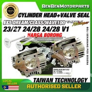 TAIKOM RACING HEAD (23/27MM 24/28MM+HIGH PRESSURE) EX5 DREAM /WAVE100 /EX5 CLASS 1 /MR1