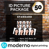 ♞,♘ID Picture Package Set Passport ID Size Student ID Photo Printing Services