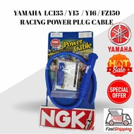 NGK Racing Plug Cable Ingition Coil Spark Plug Iridium Power Yamaha LC135 V1 - V7 / Y15 / Y16 / FZ15