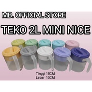 2 LITER MINI NICE PLASTIC KETTLE - 2L MINI NICE KETTLE - 2000ML TEAPOT - MINI PLASTIC JUG