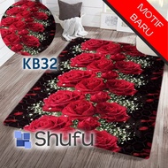 Karpet Malaysia| Ukuran 95cm x 140cm | Karpet lantai | ambal malaysia | karpet bulu halus lembut teb