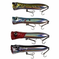 THKFISH 1pc Popper Fishing Lure 18cm/7in simulation 3d Eyes Saltwater GT Offshore Big Game Top Water