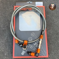 สายเบรคHENGเฮงแท้ งานกล่อง+วาวปลดเลส หัวงอ90 ความยาว34นิ้ว มีทั้งหมด 6สี #สายเฮงแท้ #HENG