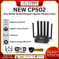 NEW CP502 (G5016) (5G 2.5Gbps 4LAN 32 WIFI) 4G/5G MODEM SUPPORT SIM CARD
