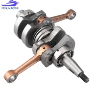 6B4-11400-00 CRANKSHAFT ASSY for Yamaha 2 Stroke 9.9HP 15HP 6B4-11400 Outboard Parsun T15D