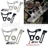 Y15ZR LC135 P34 REAR CALIPER BRACKET EXTRA LONG TAPAK P34 BELAKANG PANJANG PUMP P34 BELAKANG SWING A