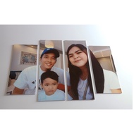 Photo tiles 4pcs personalized SINTRA BOARD PHOTO FRAME by Chris Art'z