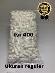 BUSA REGULER MENTHOL 50g / ISI 400 LEBIH / PENYARING ROKOK LINTING RASA MENTHOL