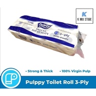 Pulppy Toilet Roll 3ply 10 Rolls