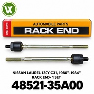 (48521-35A00) NISSAN LAUREL 130Y C31, 1980"-1984" RACK END- 1 SET