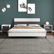 Master Bedroom Bed Board Style Bed1.5Small Apartment Nordic Storage Bed1.8Modern Minimalist High Box