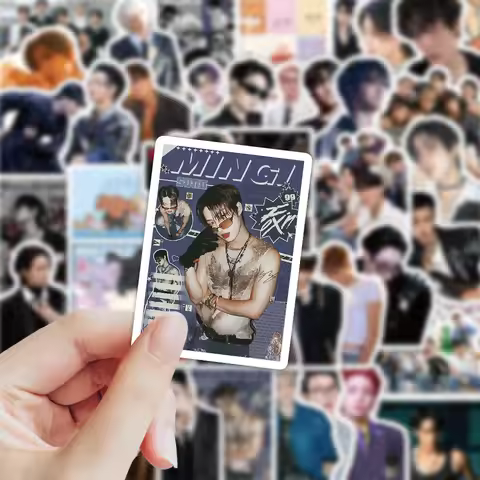 10/30/70PCS Kpop Idol Sticker ATEEZ Korean Boy Group Stickers DIY Luggage Laptop Phone Guitar Skateb