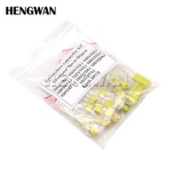 50pcs 100V Correction Capacitor Kit 10ValuesX5pcs Safety Plastic Film Set 102J 152J 332J 472J 103J 3