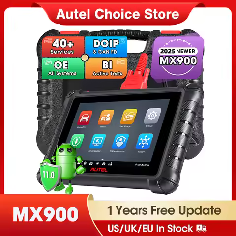 Autel MaxiCheck MX900 MK900 Diagnostic Tool Automotive OBD2 Scanner 8Inch OBD 2 Code Reader DoIP/CAN