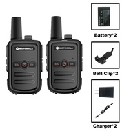 【2 PCS】วิทยุสื่อสาร Motorola C51 Walkie Talkie กำลังไฟ5W 400-470Mhz วิทยุสื่อสาร อุปกรณ์ครบชุด 9800m