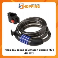 Rope lock with code Amazon Basics (USA) 1.2m long