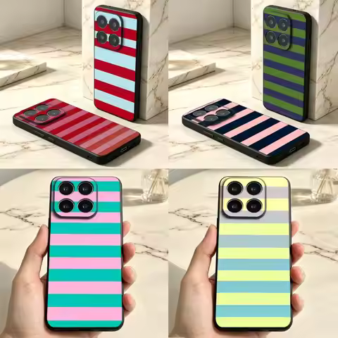 Gradient Stripes Soft Cover Phone Case for Honor 400 600 X7a X9a X6d Play10 X9D X8a X9b X8b X5c X9C 